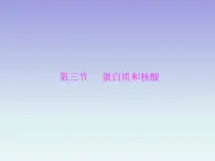 人教版 (新课标)高中 化学 选修5  第4章 第3节 蛋白质和核酸课件PPT