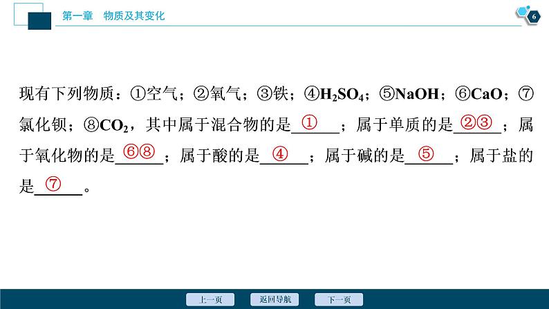 1.1 物质的分类及转化--(新教材)2021年人教版(2019)化学必修第一册课件07