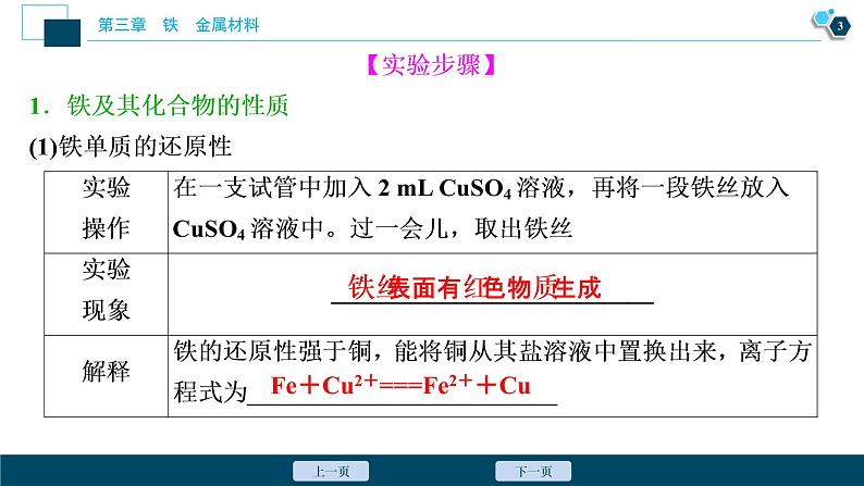 实验活动2 铁及其化合物的性质第4页