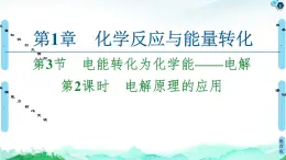 第1章 第3节 第2课时 电解原理的应用 课件【新教材】鲁科版（2019）高中化学选择性必修1