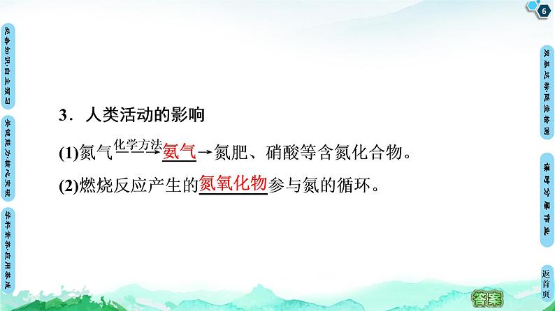 第3章 第3节 第1课时 自然界中的氮循环 课件 【新教材】鲁科版(2019)高中化学必修一(共56张PPT)06