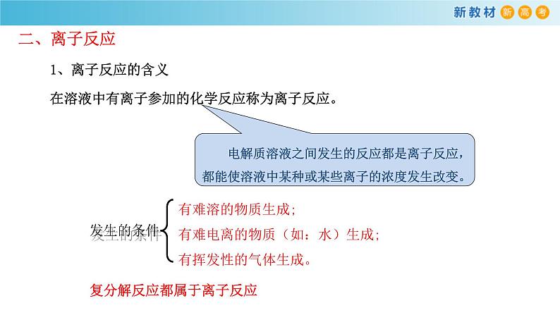 鲁科版高中化学必修第一册2.2.2《离子反应》课件(1) (含答案)08