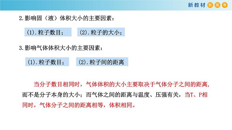 鲁科版高中化学必修第一册1.3.2《气体摩尔体积》课件(1) (含答案)第5页