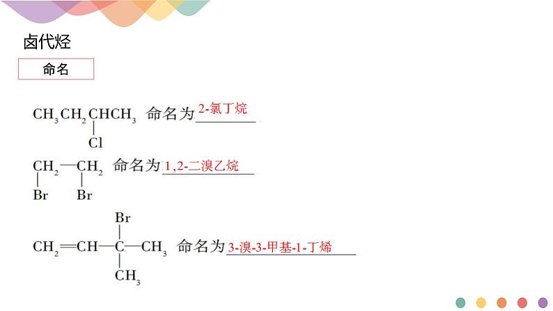 人教版(2019)高化学选择性必修三3.1《卤代烃》(含答案)(共19张) 课件05