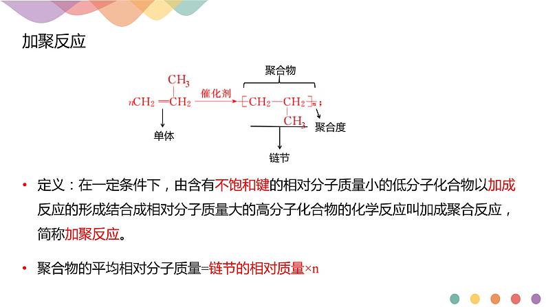 人教版(2019)高化学选择性必修三5.1《合成高分子的基本方法》(含答案)(共20张) 课件04