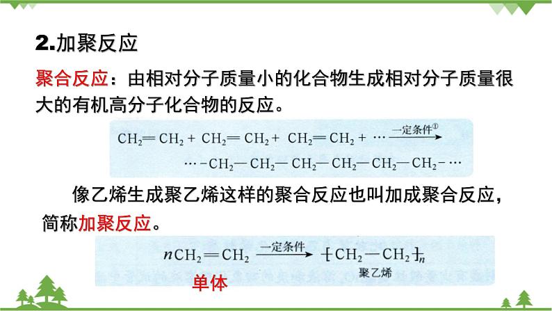 【新教材精创】3.2.4 有机高分子化合物与有机高分子材料 课件(2)-鲁科版高中化学必修第二册(共25张PPT)第6页