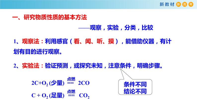鲁科版高中化学必修第一册1.2.1《研究物质性质的基本方法》课件(1)（含答案）04