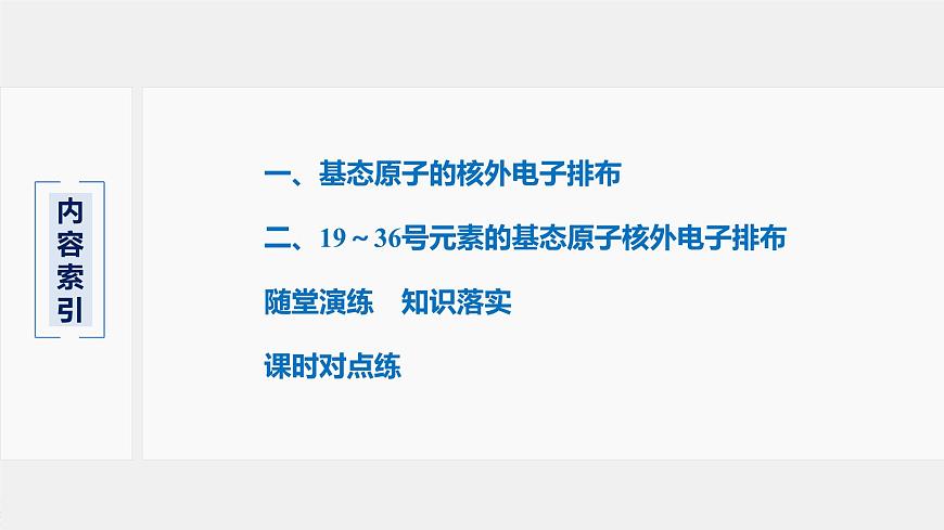 高中化學(xué)魯科版 (2019) 選擇性必修2 第1章 第2節(jié) 第1課時 基態(tài)原子的核外電子排布課件第3頁