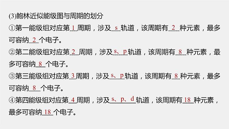 高中化学鲁科版 (2019) 选择性必修2 第1章 第2节 第2课时 核外电子排布与元素周期表课件第6页