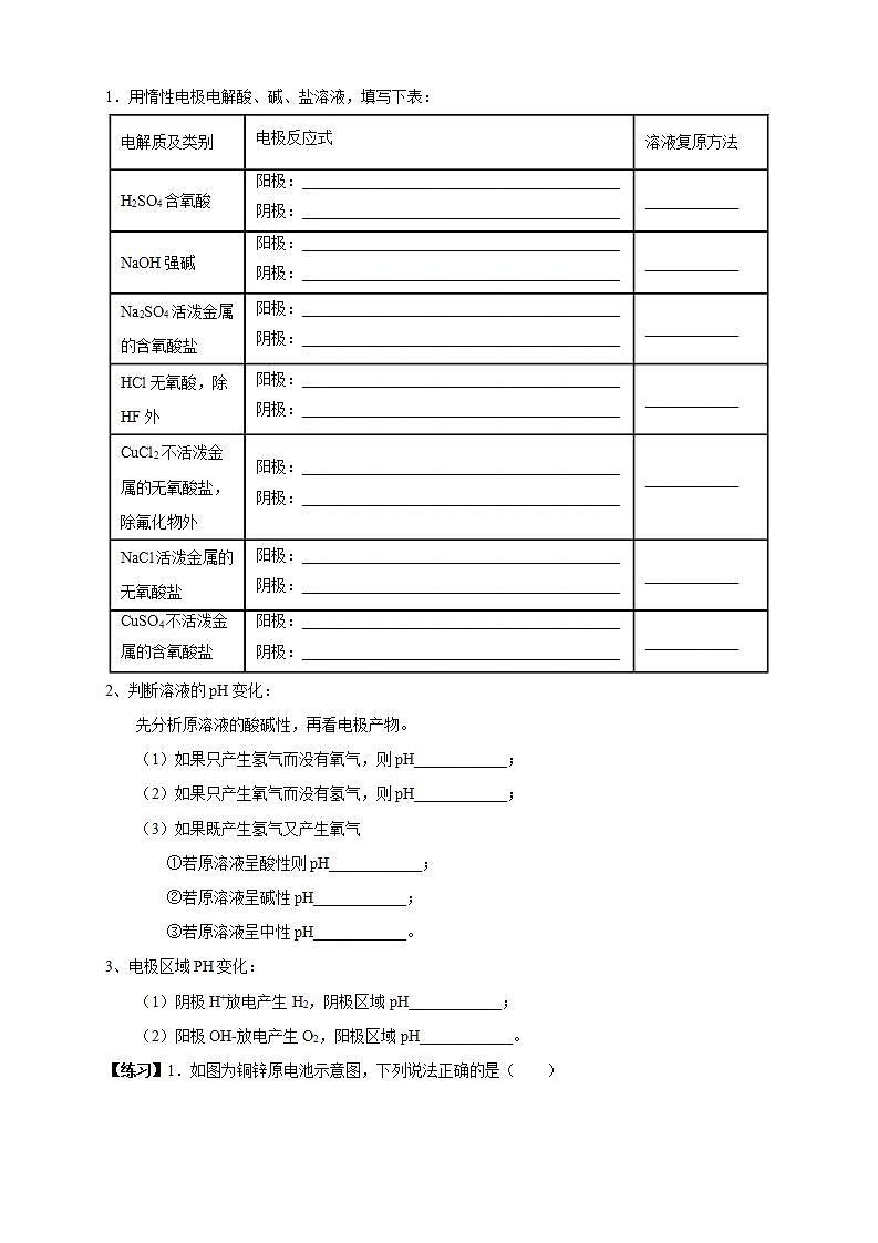 4.2.1 电解原理-【新教材】人教版(2019)高中化学选择性必修一课件+学案+练习03