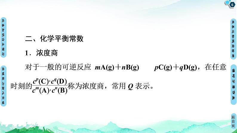 第2章 第2节 第1课时 化学平衡状态 化学平衡常数 课件 【新教材】人教版(2019)高中化学选择性必修1(共55张PPT)第6页