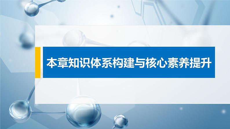 2021届高中化学新教材同步选择性必修第二册 第1章 本章知识体系构建与核心素养提升课件PPT01