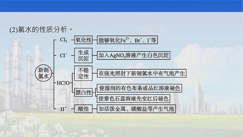 人教版2022届高中化学一轮复习 第四单元 第2节 富集在海水中的元素——氯 海水资源利用 课件第7页