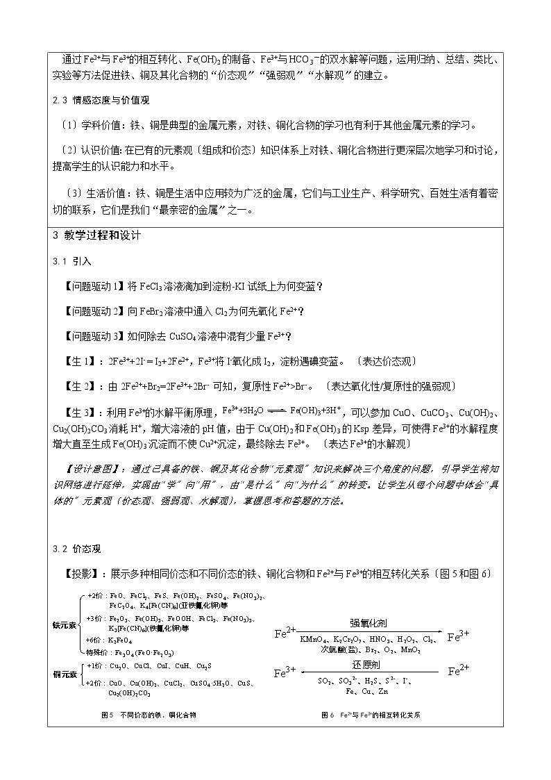 苏教版高中化学必修一学案-3.2　铁、铜的获取及应用02