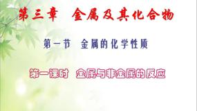 人教版 (新课标)必修1第一节 金属的化学性质课文ppt课件
