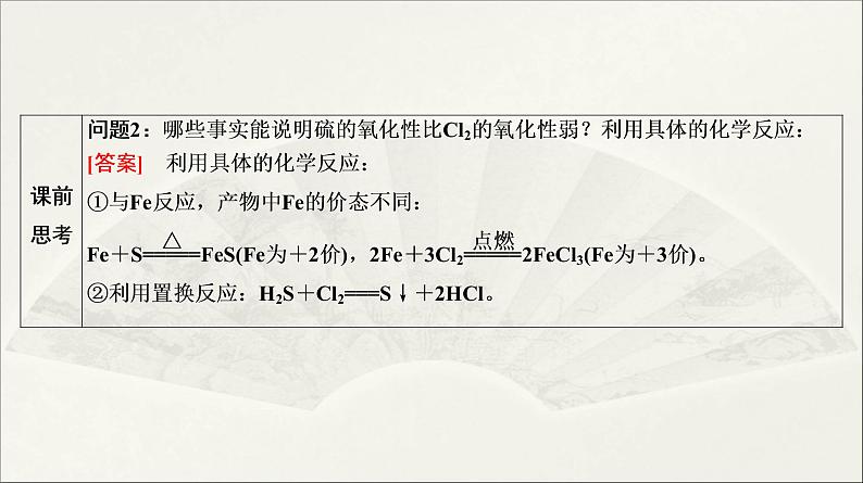 人教版2022届高中化学一轮复习课件 第13讲 硫及其化合物第5页