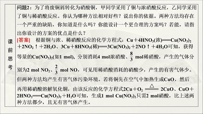 人教版2022届高中化学一轮复习课件 第14讲 氮及其化合物第4页