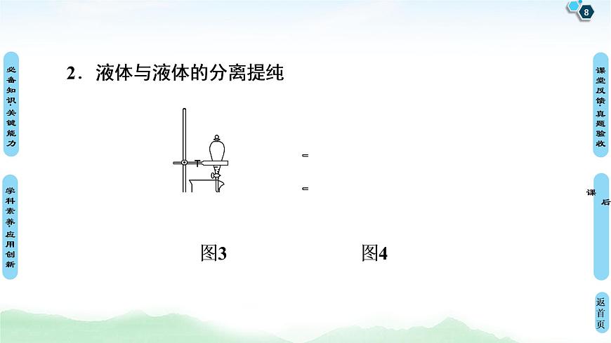 2021高三化學(xué)人教版一輪課件：第10章 第2節(jié) 物質(zhì)的分離、提純和檢驗第8頁