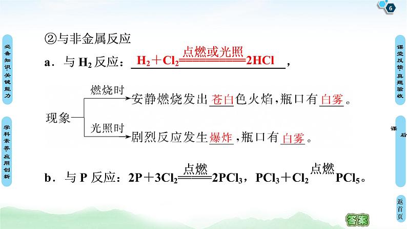 2021高三化学人教版一轮课件:第4章 第2节 富集在海水中的元素——氯第6页
