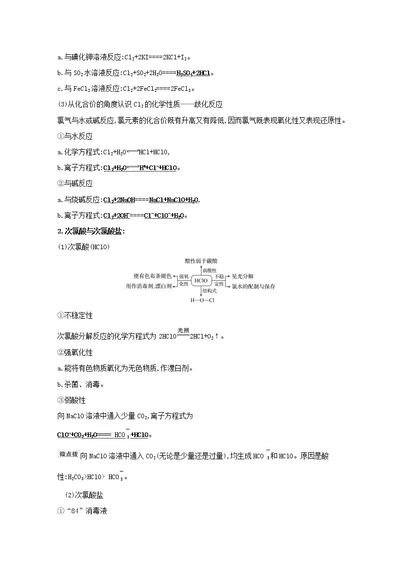 高考化学一轮复习第四章非金属及其化合物课件+学案 新人教版02