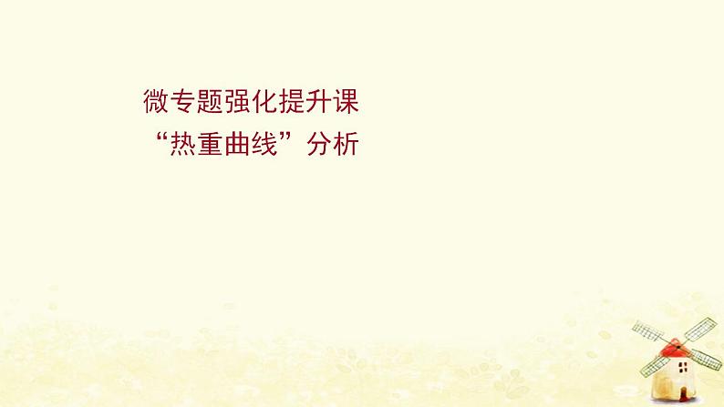 高考化学一轮复习强化提升课:“热重曲线”分析课件新人教版01