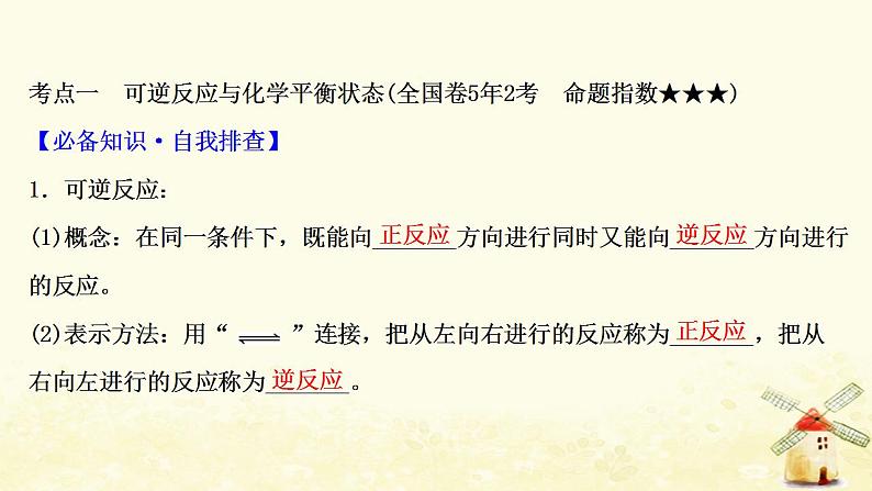 2022版高考化学一轮复习第7章化学反应的方向限度与速率第2讲化学反应的方向化学平衡状态和平衡移动课件鲁科版第3页