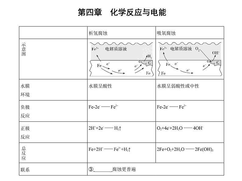 2021-2022学年人教版 (2019) 选择性必修1 第四章 第三节 金属的腐蚀与防护课件PPT03