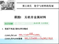 新人教版高中化学选修二化学人教版选修2课件：3-1-无机非金属材料课件