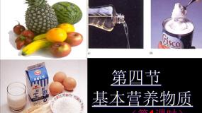 人教版 (新课标)必修2第四节 基本营养物质图片课件ppt