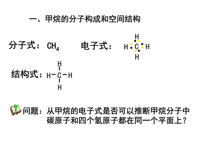 新人教版高中化学必修二3.1.1最简单的有机化合物---甲烷课件05