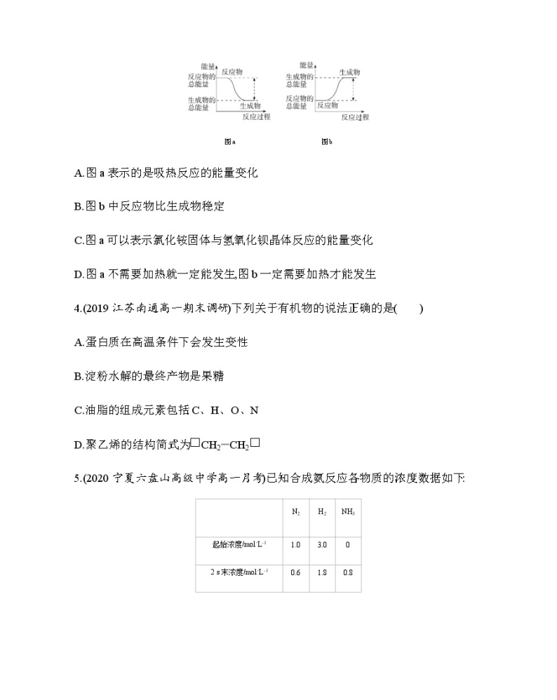 必修2期末测评02