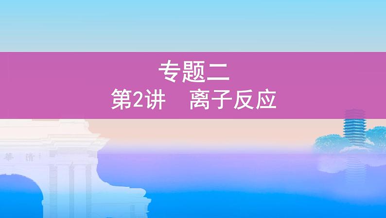 第2讲 离子反应课件PPT第1页