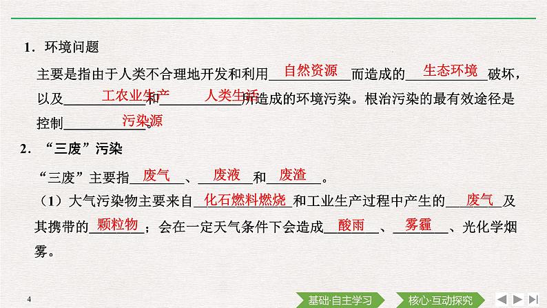 第三节 环境保护与绿色化学第4页