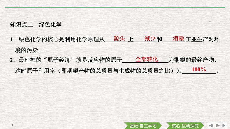 第三节 环境保护与绿色化学第7页