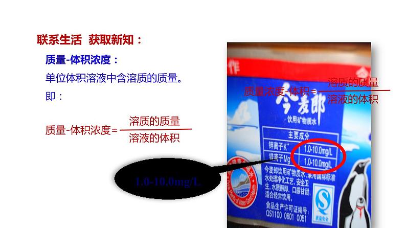 第二章第3节物质的量第3课时 课件—2021-2022学年人教版(2019版)高一化学必修(第一册)第4页
