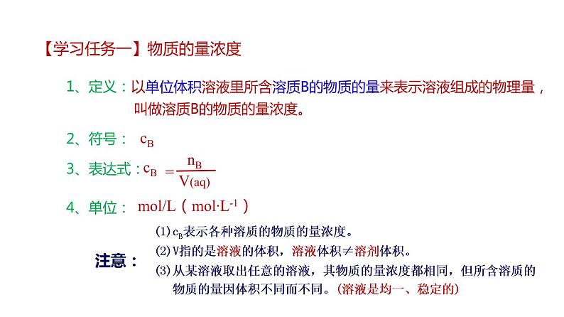 第二章第3节物质的量第3课时 课件—2021-2022学年人教版(2019版)高一化学必修(第一册)第6页