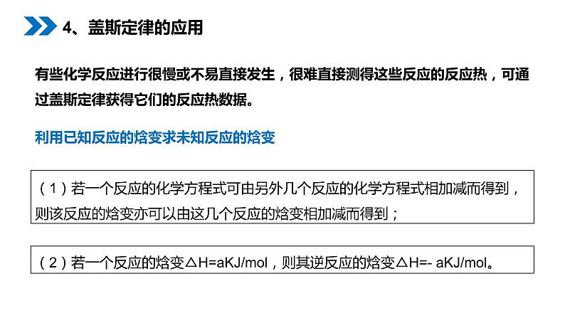 《化学反应热的计算》人教版高二化学选修4PPT课件(第一课时)第8页