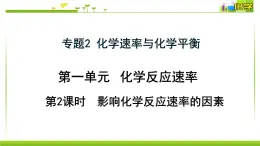 2.1.2影响化学反应速率的因素 课件高中化学苏教版（2019）选择性必修一