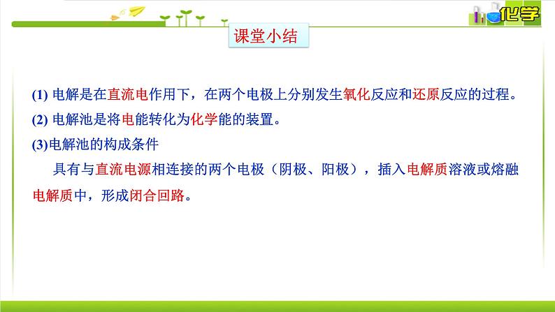1.2.3 电解池的工作原理 课件高中化学苏教版(2019)选择性必修一06
