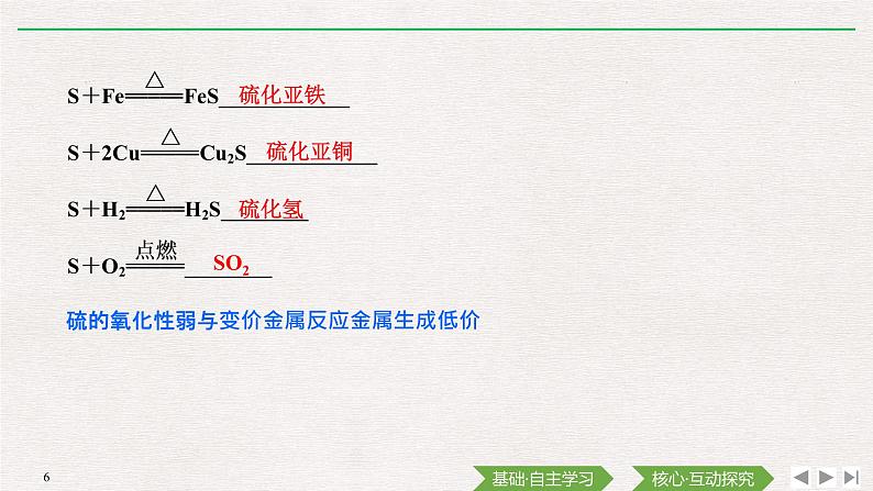 第五章 第一节 第1课时 硫和二氧化硫 (导学案+课件)06