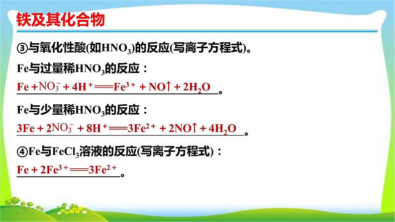 高考化学总复习13铁及其化合物课件PPT第7页