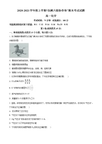 辽宁省抚顺市六校协作体2020-2021学年高一上学期期末考试化学试题 含答案