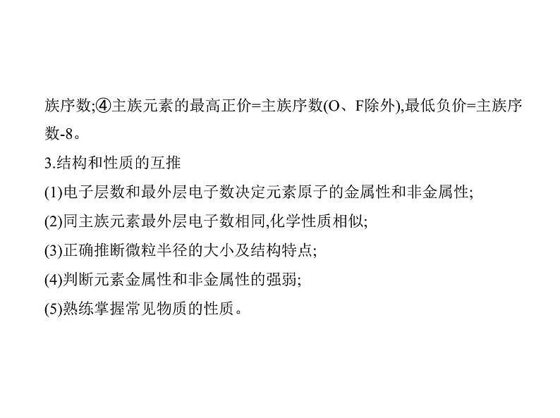2022版高考化学选考山东专用一轮总复习课件:专题七原子结构元素周期表与元素周期律 —应用篇、创新篇第4页