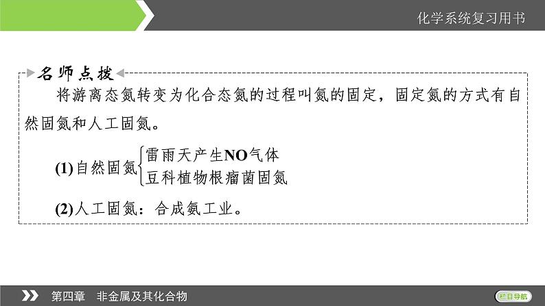 2022版高考化学一轮复习课件:第4章 第4节 氮及其重要化合物第6页