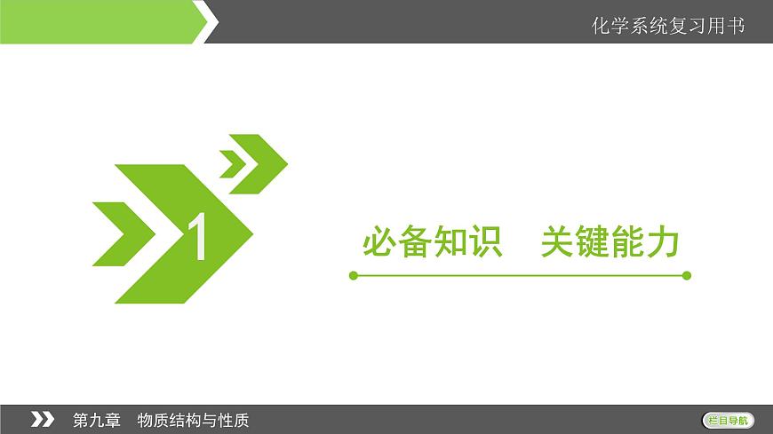 2022版高考化學(xué)一輪復(fù)習(xí)課件:第9章 第2節(jié) 分子結(jié)構(gòu)與性質(zhì)第3頁