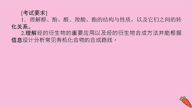 新教材2022届新高考化学人教版一轮课件:12.3 烃的含氧衍生物第3页