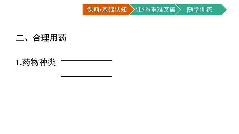 2021年高中化学新人教版必修第二册 第八章第二节 化学品的合理使用 课件(52张)07