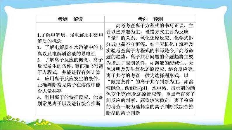 高中化学第一轮总复习2.4离子反应完美课件PPT02