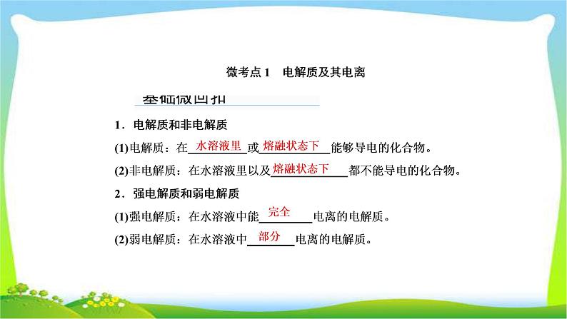 高中化学第一轮总复习2.4离子反应完美课件PPT04