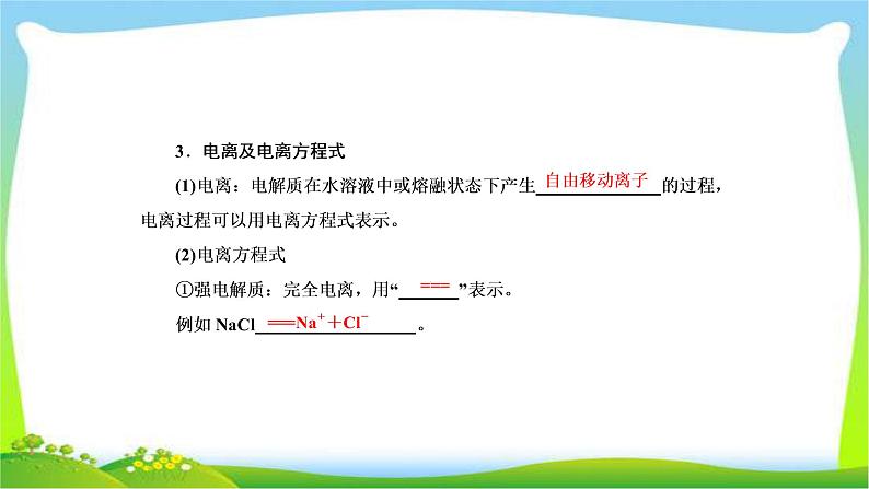 高中化学第一轮总复习2.4离子反应完美课件PPT05
